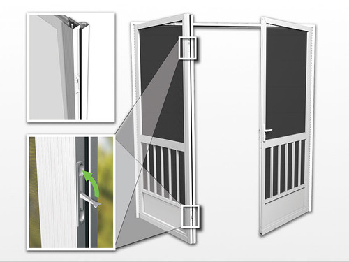 80" French Door Astragal Kit