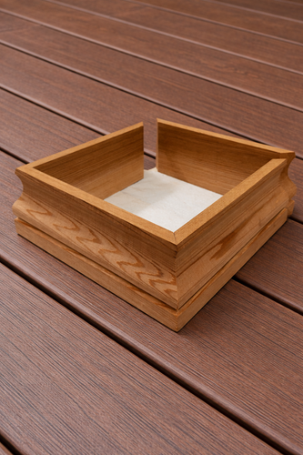 3" Tall Federal Cedar Post Base Trim