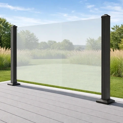 Glass Railing Universal Post Kit by Deckorators 