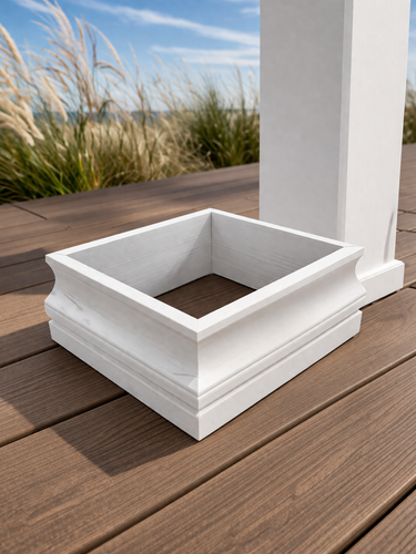 3" Tall Federal Azek Base Post Trim