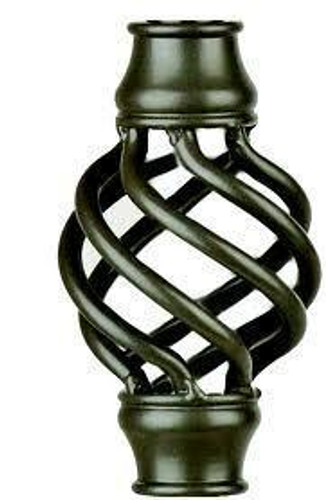 Dekpro Aluminum Round Black Basket for 3/4 Balusters by DekPro