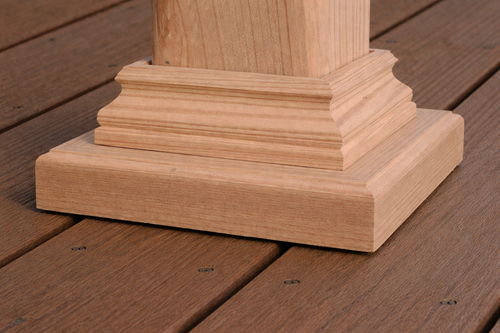 Federal Post Base Trim with Bottom Dressing