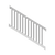 Finyl Line Vinyl Railing ~ Black Round Aluminum Balusters by RDI