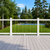 Finyl Line Vinyl Railing - Black Round Aluminum Balusters