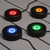 Colored Puck LED Landscape Lights