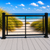 Latitudes Horizontal Powder Coated Steel Deck Railing