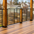 Latitudes Horizontal Powder Coated Steel Deck Railing