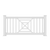 Finyl Line Decorative Vinyl Railing Panel by RDI