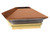 Deckorators Copper High Point Solar Post Cap