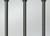 Deckorators Round Aluminum Balusters by Deckorators