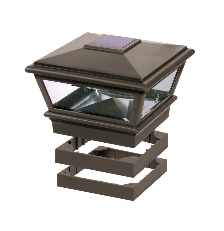 Deckorators Glass Panel Solar Traditional Versacap