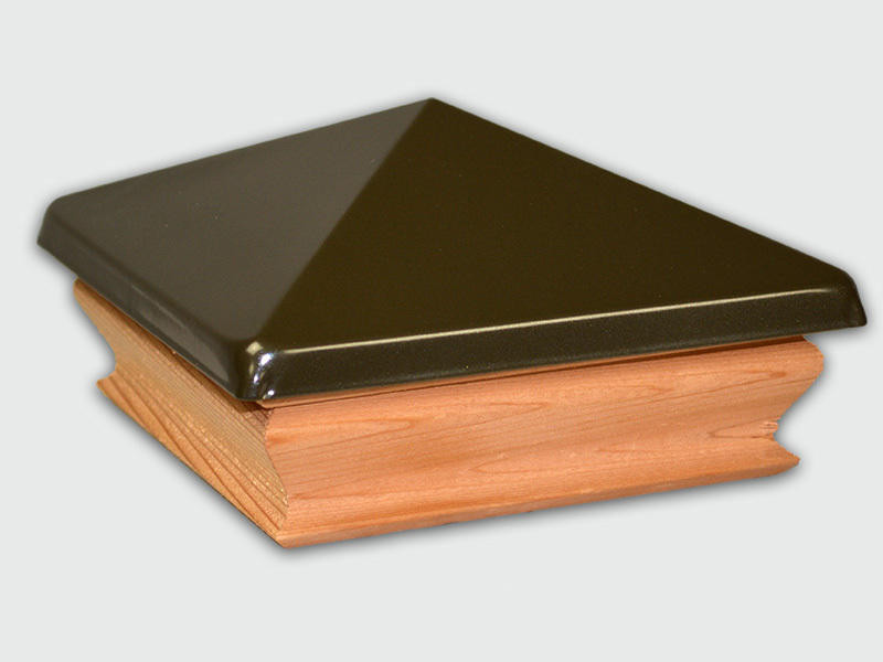 Metal Pyramid Post Caps - Thumbnail 5