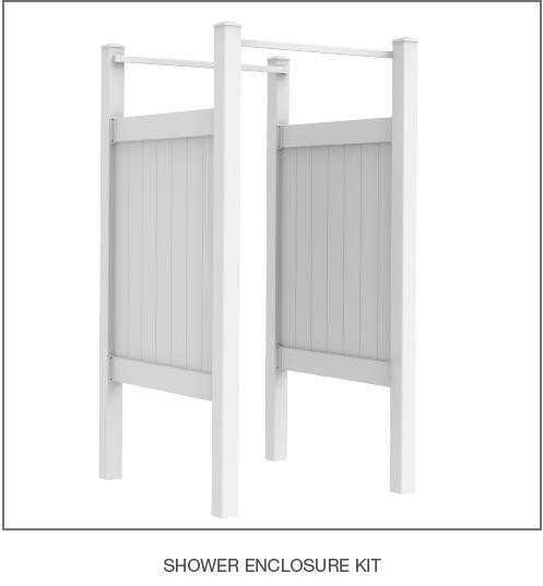 Outdoor Shower Enclosure DeckExpressions