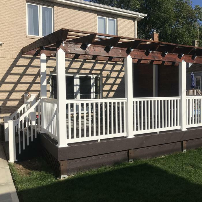 Harrington Vinyl Railing Systems by Durables Made in the USA