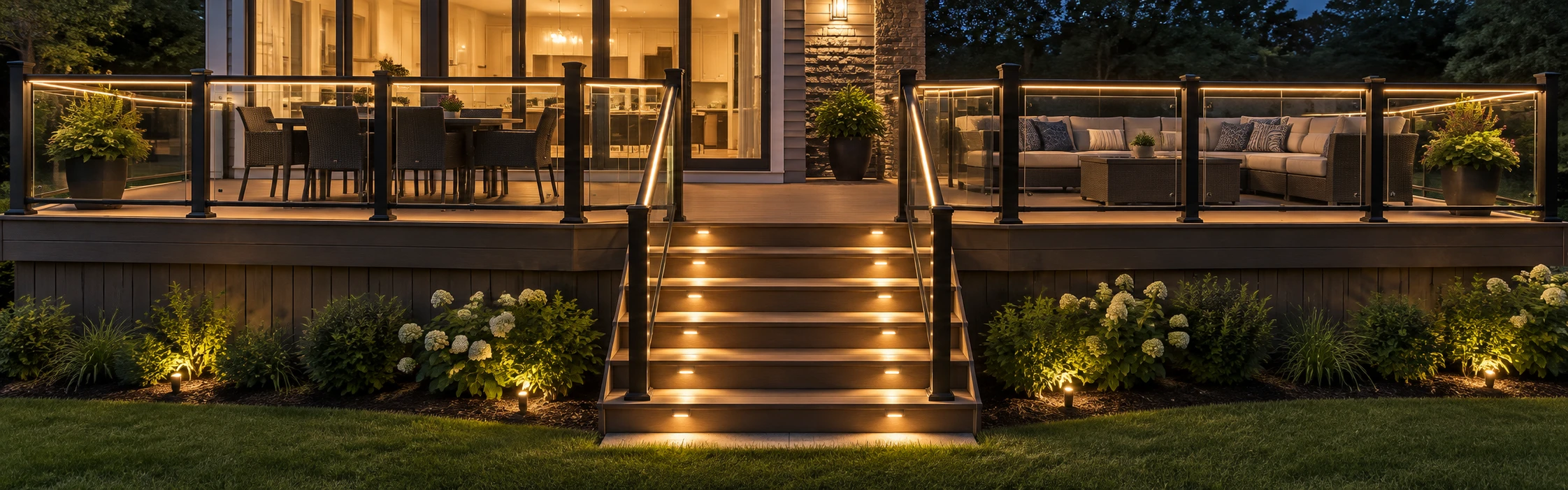 Chrystal Glass Railing