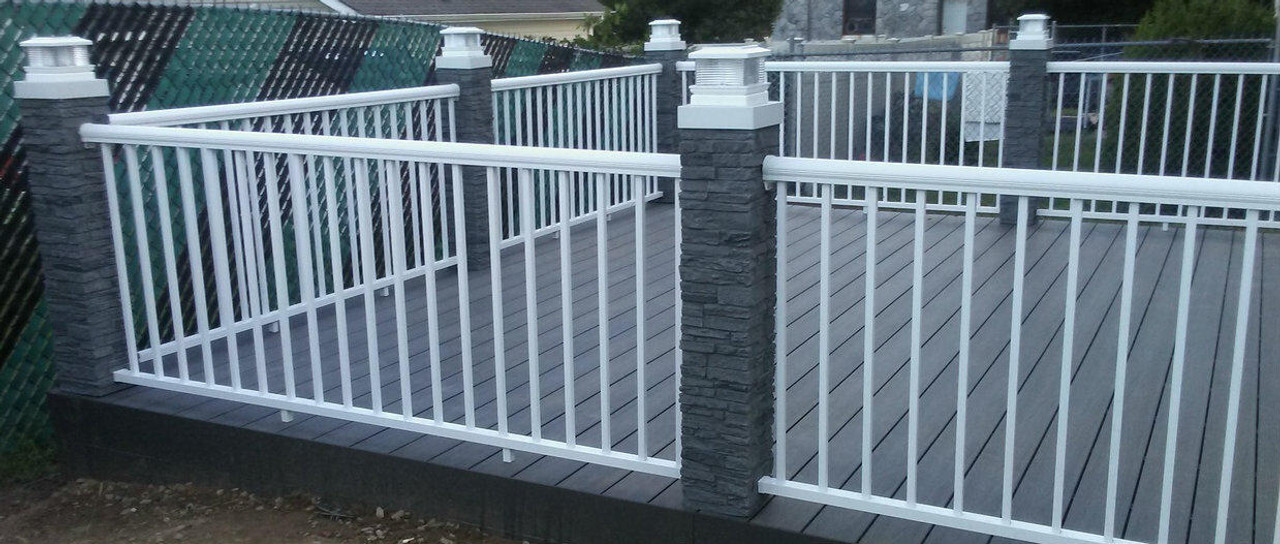 Faux Stone Post Covers