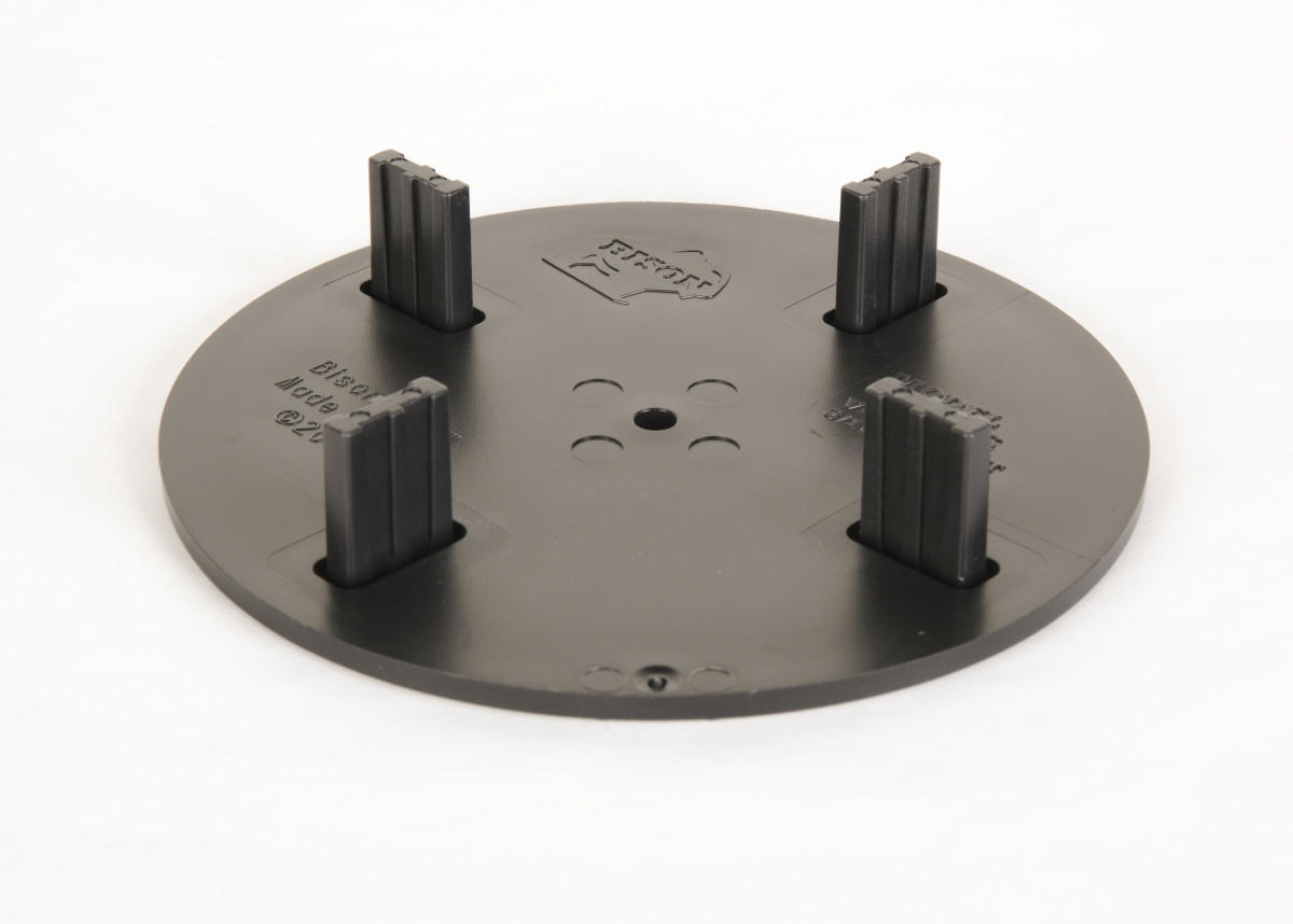 フランス ビンテージ Brutalist Pedestal Low 揺らさ Table