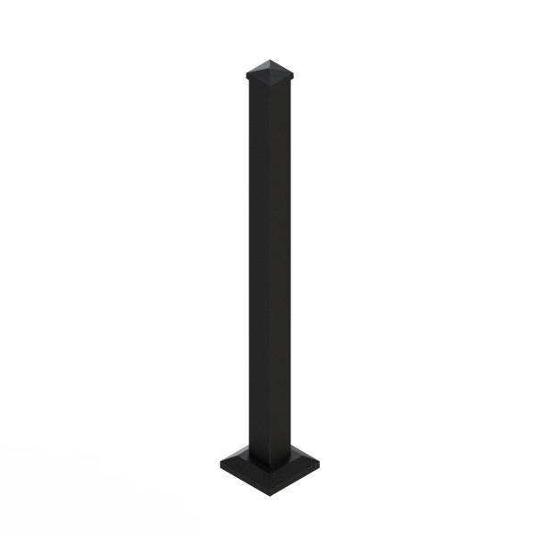 Matte Black 39 Post for Avalon Railing