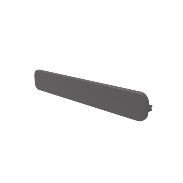 Dark Gray End Cap for DuraLife Decking