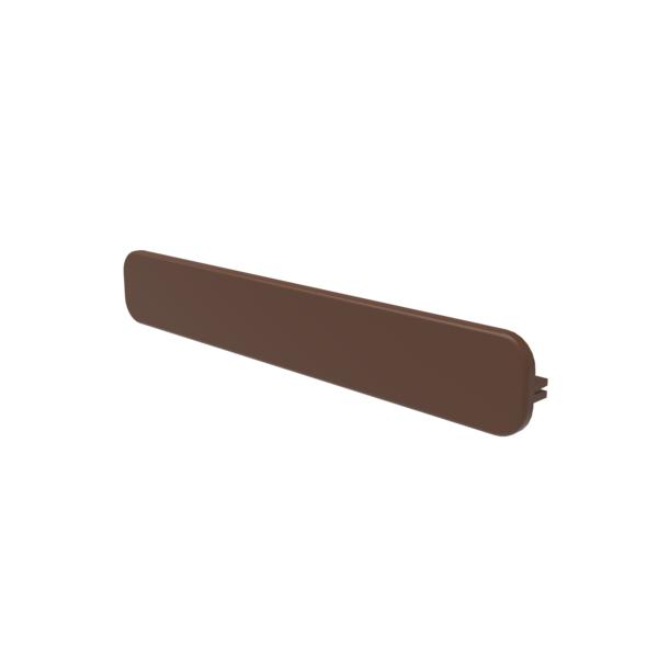 Brazilian Cherry End Cap for DuraLife Decking