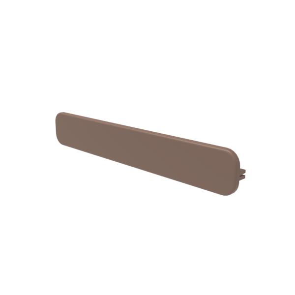 Tropical Walnut End Cap for DuraLife Decking