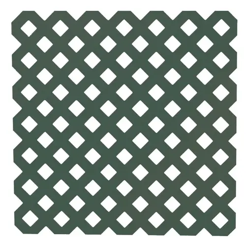 Dark Green Privacy Diamond Diamond Lattice
