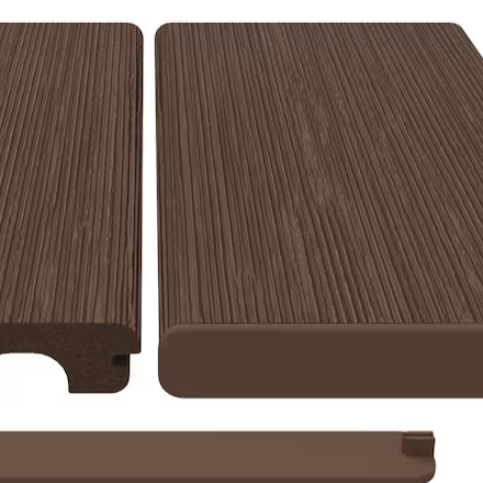 Mocha End Cap for DuraLife Decking