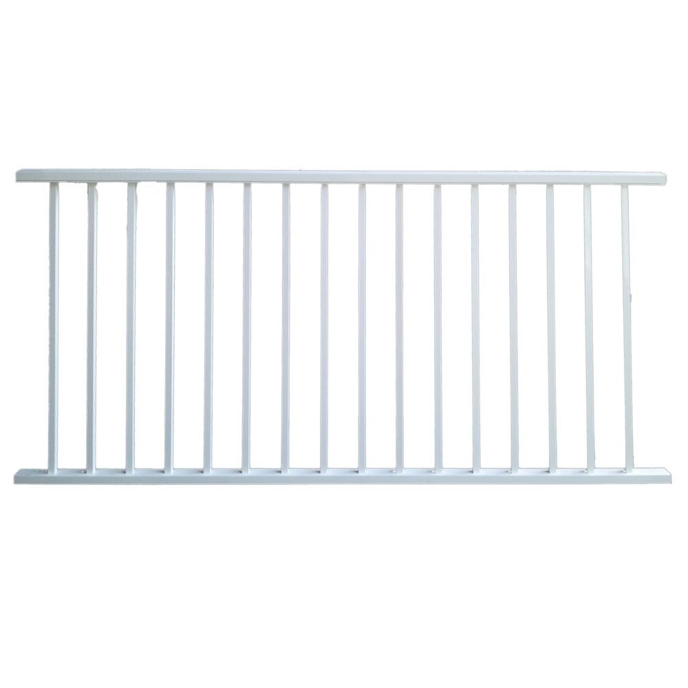 White 6' Screen Railing