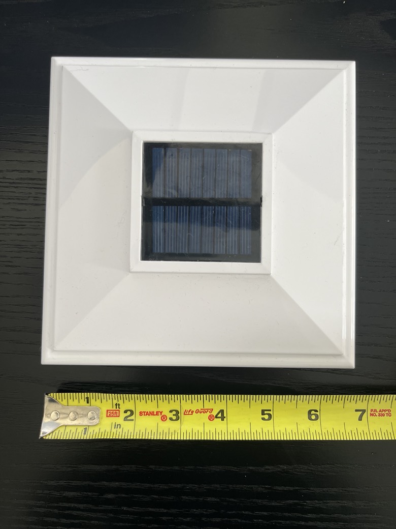 Deckorators Solar Collector White