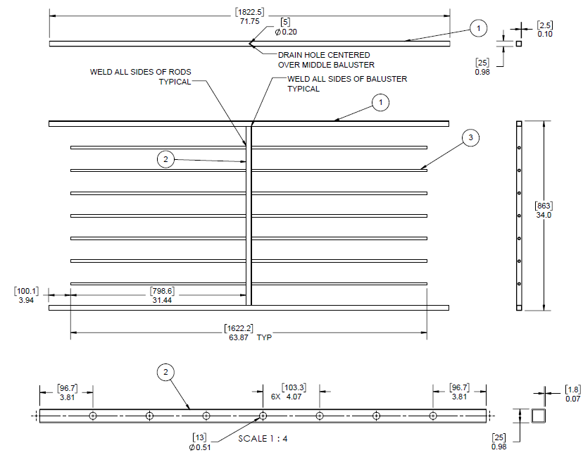 Latitudes Horizontal Railing ~ Deck Expressions