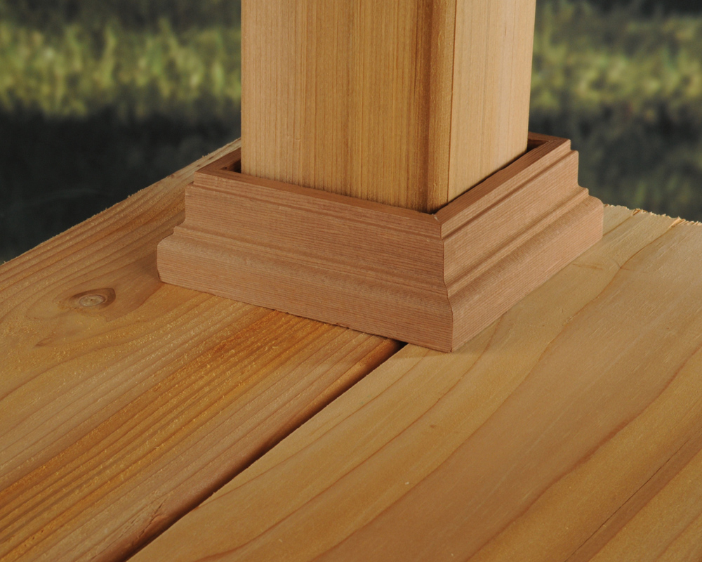 Post Base Trim To Add Your Deck s Finishing Touch