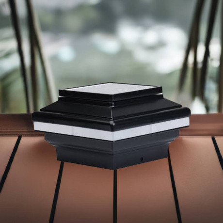 Zena LED Solar Postcap | DeckExpressions