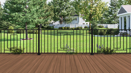 Excalibur Decorative Railing Panel by RDI