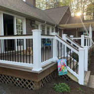 Durables Warrington Vinyl Railing by Durables