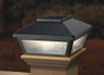 Accent Black Solar Post Cap by Deckorators