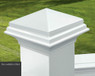 ALX Pro Aluminum Railing Pyramid Post Cap by Deckorators