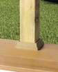 Cedar Base Post Trim