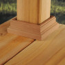 Cedar Base Post Trim