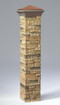 Real Stone Post Covers