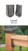 2x4 Rounded Bottom Railing Connectors
