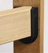 2x4 Rounded Bottom Railing Connectors