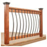 Aluminum Bow Balusters