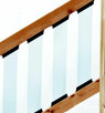 Clear Glass Balusters