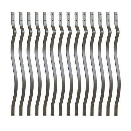 60 Pack ~ Baroque Face Mount Aluminum Balusters by Deckorators