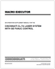 EM-422 (R-03-05) Macro Executor - An Operation Supplement Manual For The CINCINNATI CL-7A Laser System with Ge Fanuc Control