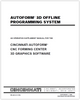 EM-426 (N-11-96) AUTOFORM 3D Offline Programming System - An Operation Supplement Manual for AUTOFORM CNC Forming Center 3D Graphics Software