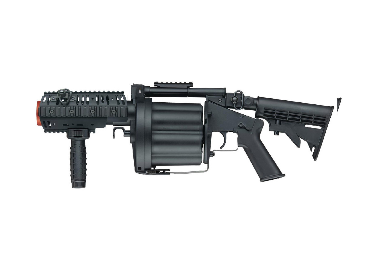 ICS MGL Full Size Airsoft Revolver Grenade Launcher (Color: Black), Airsoft  Guns, Grenade Launchers -  Airsoft Superstore