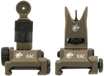 Knights Armament Licensed Airsoft BUIS Micro Iron Sight Set