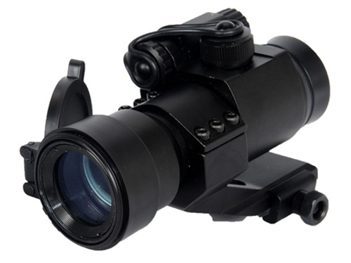 Lancer Tactical Red Green Dot CCO AP Sight front in black