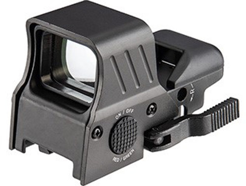 Lancer Tactical 4-Reticle Red/Green Reflex Sight w/ QD Mount